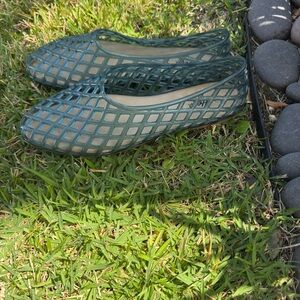 Blue jelly Women's flats Shoes